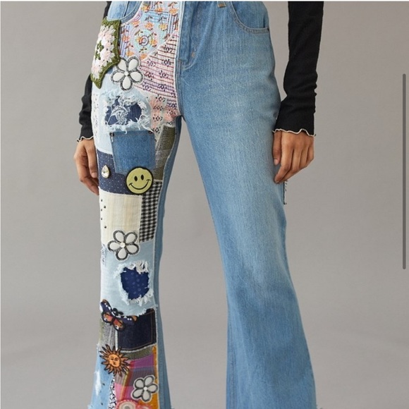 urban outfitters high-waisted flare jean
indigo crafts - Picture 4 of 4